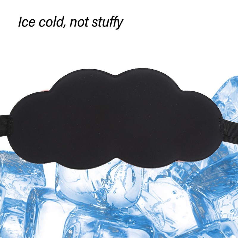 2Pcs Sleep Eye Shade Cloud Shape Versatile Comfortable Breathable Skin