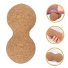 Beavorty Cork Massaging Ball Hand Exercise Small Peanut Ball for