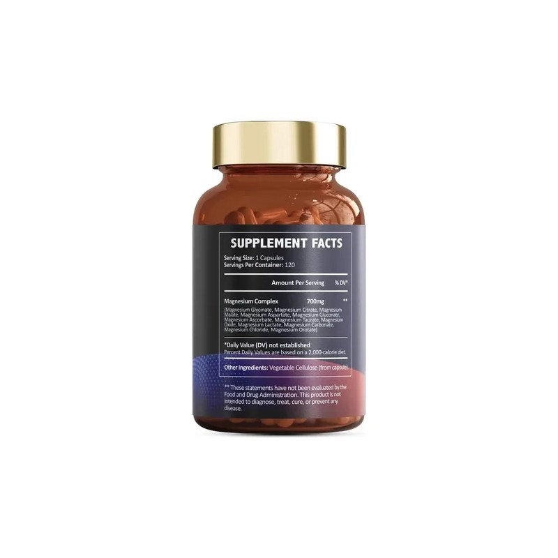 2pcs Complejo Magnesio 120 Caps 700mg