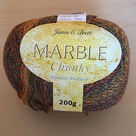 James C Brett Marble Chunky Knitting Wool Yarn 200g - MC07