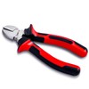 Sharp-Tec Wire Cutters 200mm, 8-inch Diagonal Cutting Pliers with Anti-Slip
