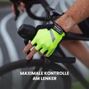 GripGrab short finger gloves ProGel HI-VIS, Unisex, Short Finger Handschuhe