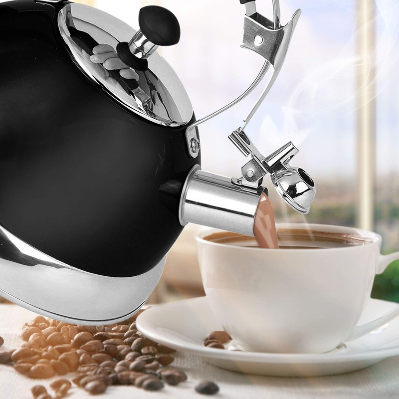 UNIWARE 2.7 LT Heavy Duty Stainless Steel Metallic Blue Whistling