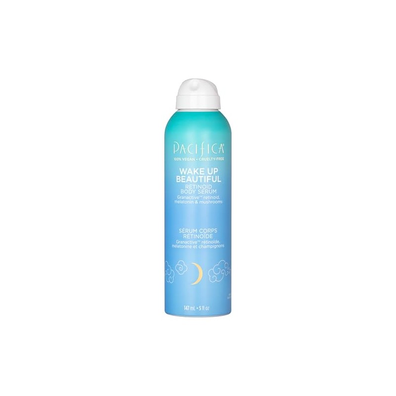 Pacifica Wake Up Beautiful Body Serum, Hydrating & Lightweight, Retinol,