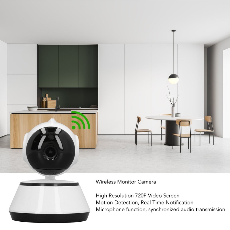 Smart Network Camera 720P Video 1MP Security Camera Wireless Baby