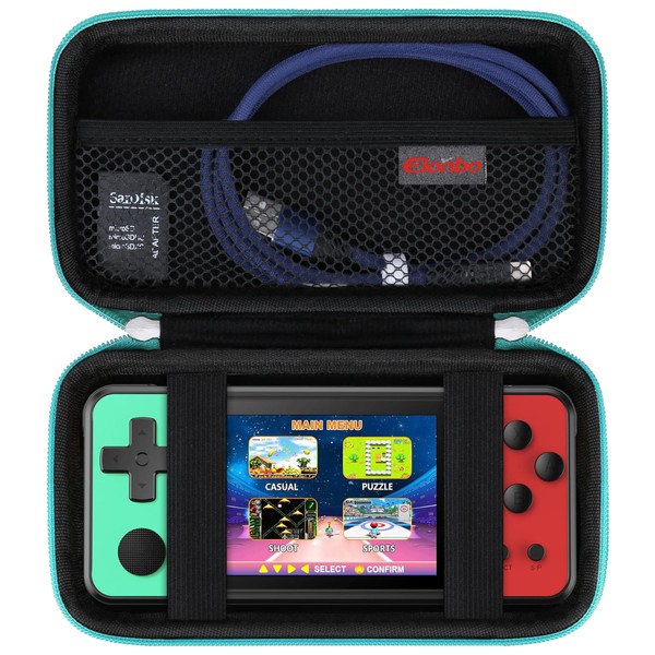 Elonbo Elonbo Carrying Case for KAVOYI/TEBIYOU/Beico 32 Bit Handheld Games,
