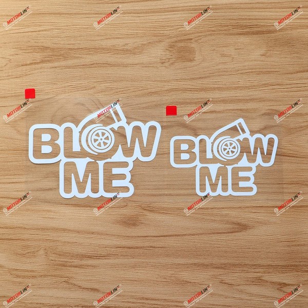 2 Pack White, 4 Inches, 5 Inches - Turbo Blow