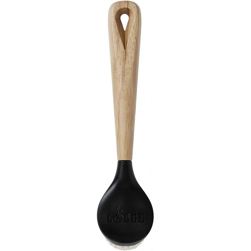 Lodge 19240111000000 FBA SCRBRSH 10" Scrub Brush, tan, Black