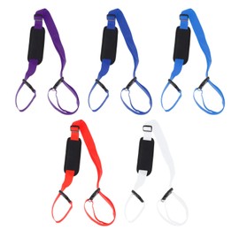 PATIKIL Carrying Beach Chair Straps, 5 Pack Adjustable Beach Chair Straps Shoulder Carrying Straps for Folding Chair Backpack, Multicolor