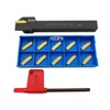 ASZLBYM Lathe Grooving Tool Holder Grooving Cut-Off Tool Holder MGEHR1212-2