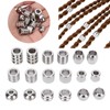 Chazcool Viking Beard and Hair Beads for Men - 18pcs