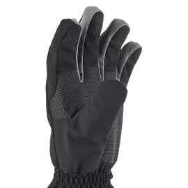 SEALSKINZ Drayton Waterproof Lightweight Gauntlet Glove, Black, Small