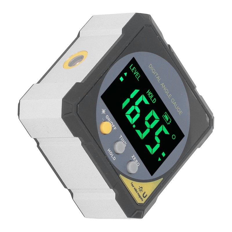 Black LCD Angle Finder Backlit IP54 Waterproof Digital LCD Screen