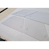 DAXCNC MG MGA NEW SIDE CURTAIN SLIDING WINDOWS SET 1956-1962