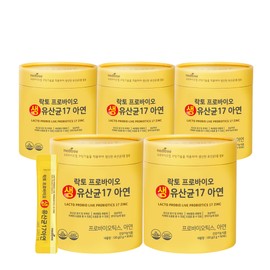 Meditree Lacto Probiotics Live Lactobacillus 17 Zinc 2g 60 sachets 5 cans 10 months supply Lactobacillus for the whole family / 메디트리 락토 프로바이오틱스 생 유산균 17 아연 2g 60포 5통 10개월분 온가족유산균