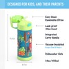 THERMOS FUNTAINER 14 Ounce Stainless Steel Vacuum Insulated Bottle, Moana