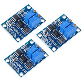 AITRIP 3PCS Voltage Amplifier Module, 3-12V DC High Precision Low Offset AD620 Microvolt mV Voltage Amplifier Module Small Signal Instrumentation Amplifier Board