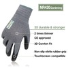 DEX FIT 2X Durable Nitrile Rubber Work Gloves NR430 Gardening;