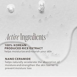 The Face Shop Rice  Ceramide Moisture Toner for All Skin Types - 150 ml - 0.42 oz - Unscented - Retention de humedad y proteccin de la piel