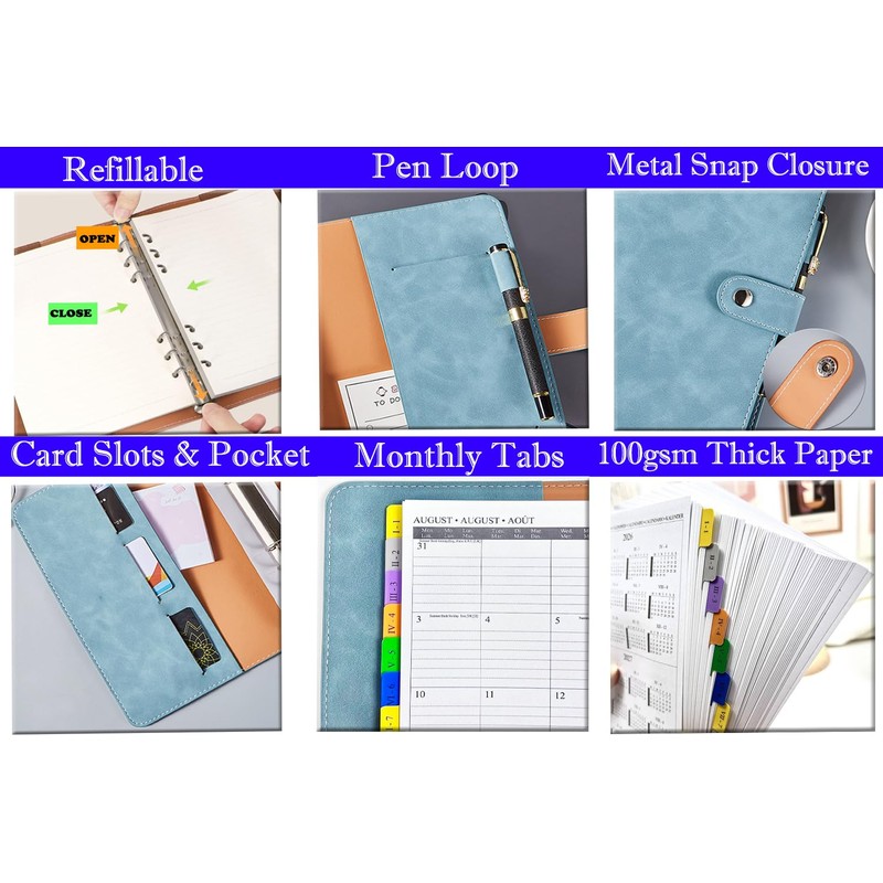2026 Diary A5 Week to View Vertical, Monthly & Weekly