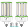 2 Pack Dusk to Dawn Light Bulbs 100W(Equivalent 1000W), E26/E39
