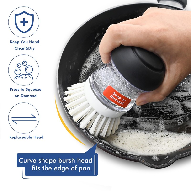 Palm Brush Refills for OXO Good Grips Soap Dispensing Dish