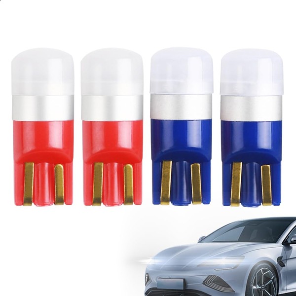 T10 LED Explosive Light Blue Red Room Lamp License Plate