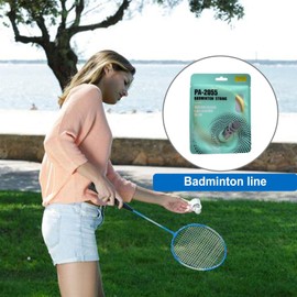 Tennis String - High Elastic Badminton & Tennis Racket Strings | 10M Training Badminton Racquet String, Badminton Racket Accessories for Youth Players