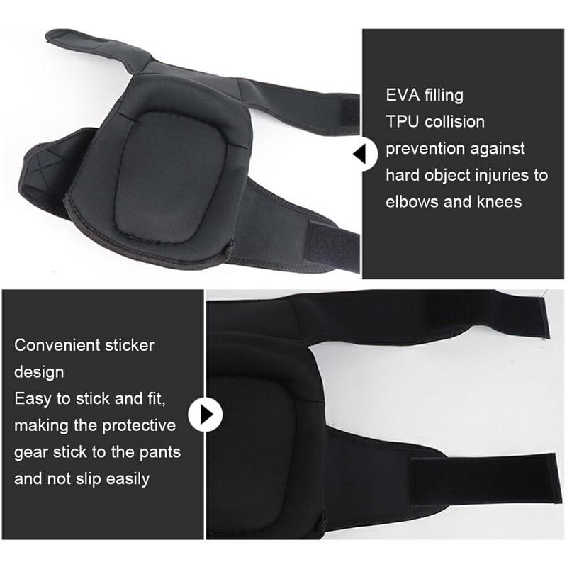 2pack/lot Comfortable Foam Padding Knee Pads For Work Adjustable Protection