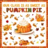 102 Pieces Thanksgiving Pie Bulletin Board Classroom Decorations Fall Pumpkin