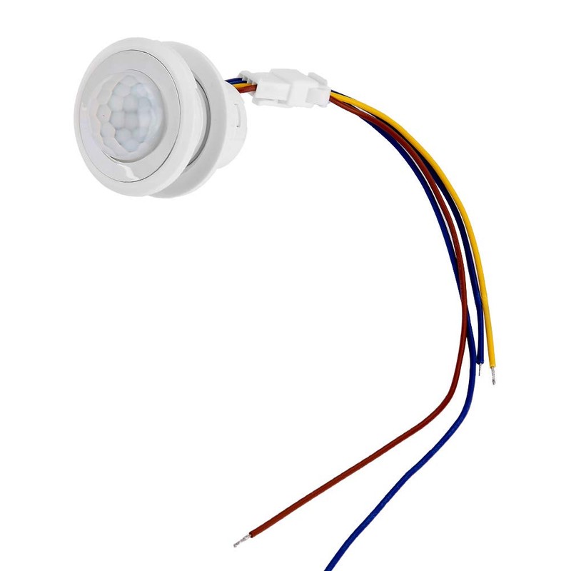 Infrarot-Bewegungssensor-Steuerung, Automatischer Infrarot-Bewegungssensor HW08F LED Automatischer Infrarot-Bewegungssensor-Steuerschalter, PIR-Sensor, (MR-HW08F 45
