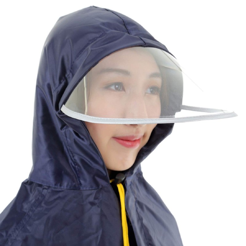 It's rainy Poncho, For Bicycles, Bikes, Raincoat, Brim Hat, Unisex,