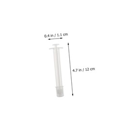 Healeved 54pcs Vaginal Suppositories Female Boosters Material Injection Female Dispensers Safe Smooth Application