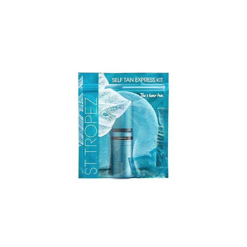 St. Tropez Self Tan Express Kit 1.69oz Advance Bronzing Mousse,