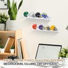 Colingmill 4 Pieces Wall Mount Pocket Size Helmet Display Racks