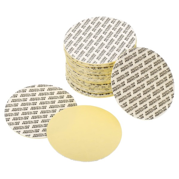 PATIKIL 69mm/2.69inch Foam Lid Liner, 100 Pack PS Foam Resistant