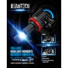 BEAMTECH H11 Fog Light Bulb, H8 H9 H16 Fog Light