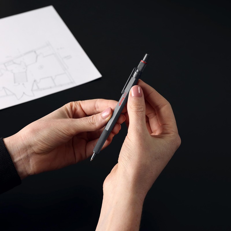 Rotring 600 Ballpoint Pen | Medium Point | Black Ink