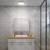 Taoellen Bathroom Ceiling Light, 18W 6500K Cold White LED Bathroom