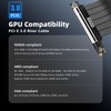 BTBcoin PCIe 3.0 x16 Riser Cable 200mm - RTX 3070/3060/GTX
