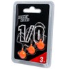 Monkey Lures Hook - 3 Jig Heads, Size/Weight/Colour: Size 1/0