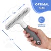 Dogi Dog rake deshedding dematting Brush Comb - Undercoat rake