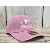 Enodtter Number No 1 Grandma Hat for Women, Washed Pink