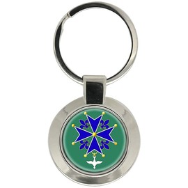Giftshop UK Huguenot Cross Christian Key Ring
