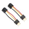 2pcs H4 Headlight Socket Converter Head Light Wiring Harness Adapter