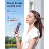 SWEETFULL Portable Handheld Mini Fan with LED Display, 3-in-1 Personal