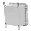 Zulkit Junction Box IP67 Waterproof Electrical Box Hinged Clear Cover