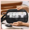 GeorgeX Estuches de Viaje para Maquillaje Bolsa de Aseo Transparente