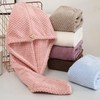 Microfiber dry towel, quick drying towel, hair towel 01Dry towel-pink 3ea