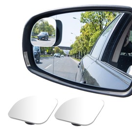Blind Spot Mirror 2 Pack, Convex Mirror Car Blind Spot Car Mirror Blindspot Mirror for Car, Side Mirror Blindspot Rearview Mirror Accessories Car Accessories (2"x2")